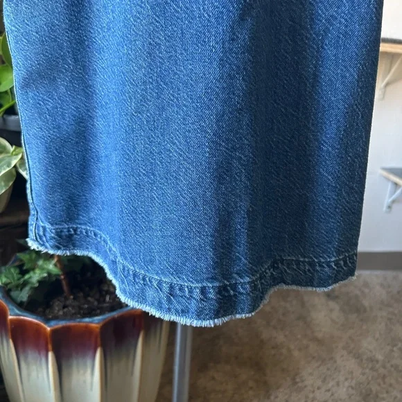 Rag & Bone Blue Denim Cotton Short Sleeve Dress size SP - Picture 10 of 13